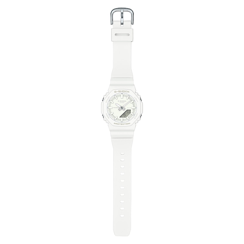 Main Image 3 of G-Shock GMA-P2100-7AER White Resin Strap Watch