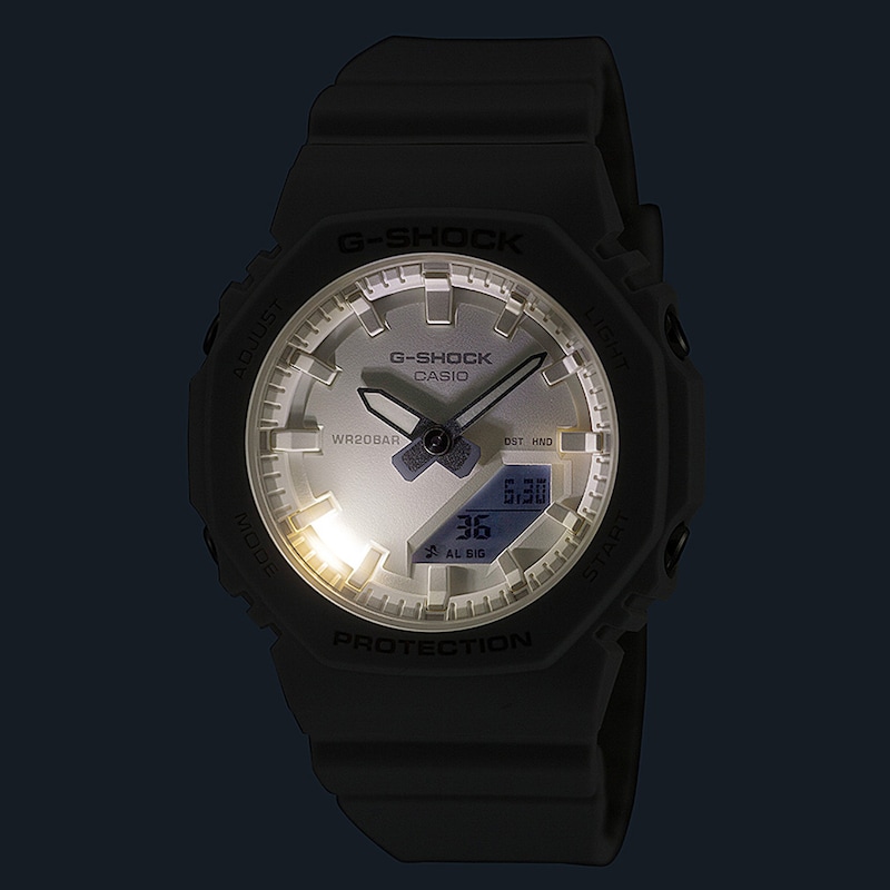 Main Image 4 of G-Shock GMA-P2100-7AER White Resin Strap Watch