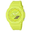Thumbnail Image 0 of G-Shock GA-2100-9A9ER Yellow Resin Strap Watch