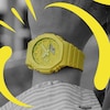 Thumbnail Image 7 of G-Shock GA-2100-9A9ER Yellow Resin Strap Watch