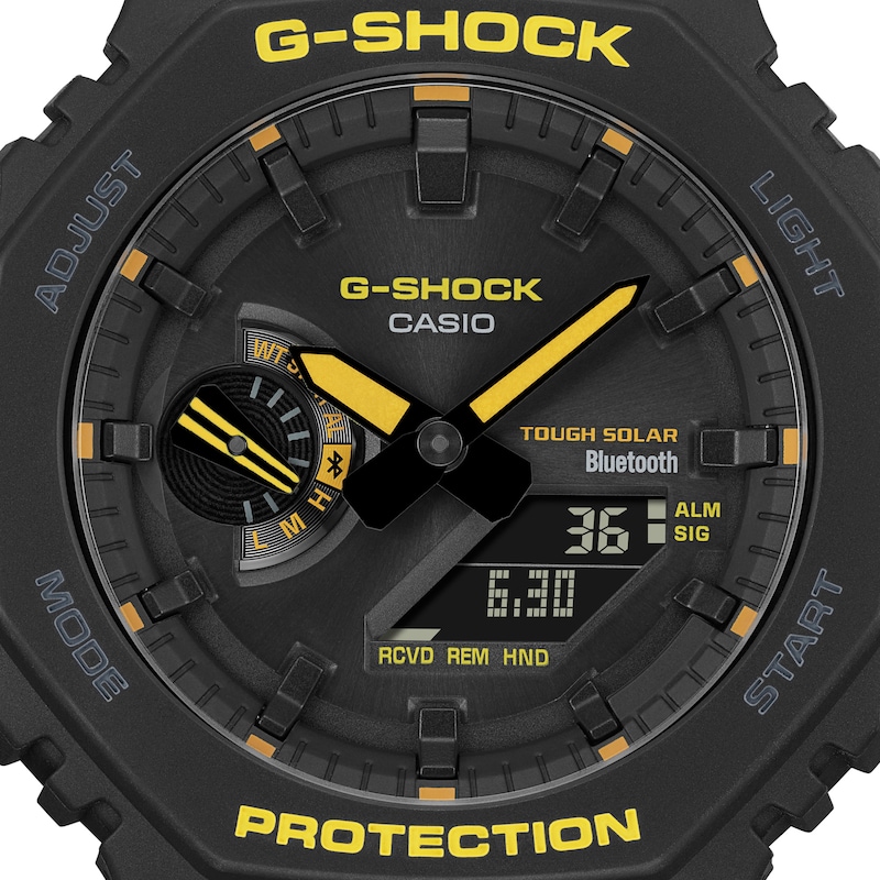 Main Image 7 of G-Shock GA-B2100CY-1AER Men's Black Resin Strao Watch