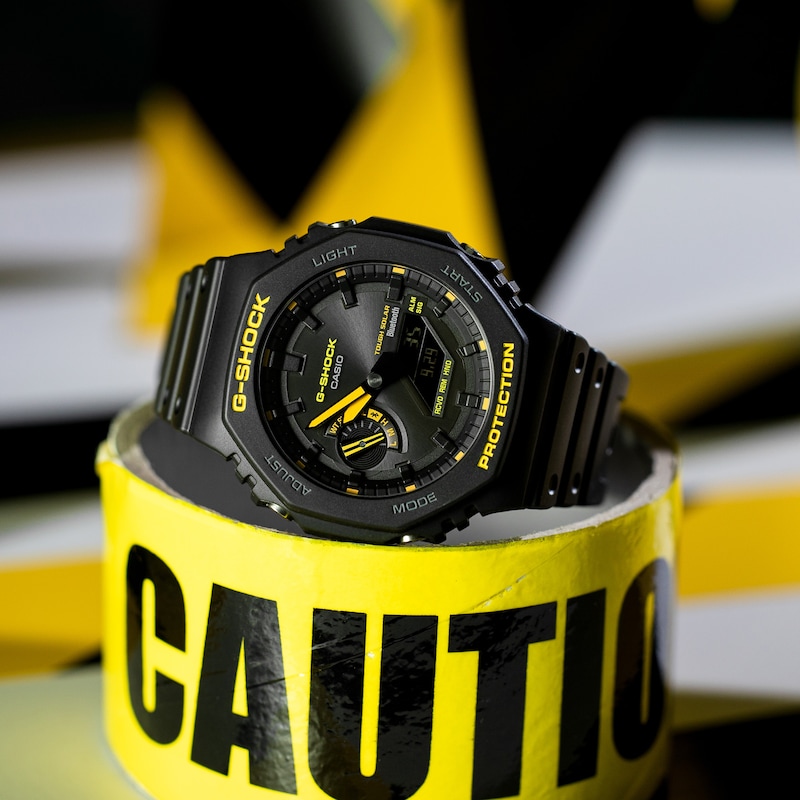 Main Image 8 of G-Shock GA-B2100CY-1AER Men's Black Resin Strao Watch