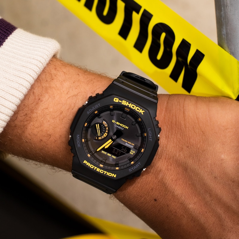 Main Image 9 of G-Shock GA-B2100CY-1AER Men's Black Resin Strao Watch