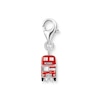 Thumbnail Image 1 of Thomas Sabo Sterling Silver Red Enamel Bus Charm