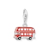 Thumbnail Image 2 of Thomas Sabo Sterling Silver Red Enamel Bus Charm