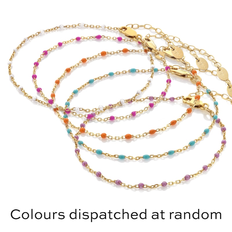 Main Image 1 of Hot Diamonds X Jac Jossa 18ct Yellow Gold Plated Ocean Bracelet Gift