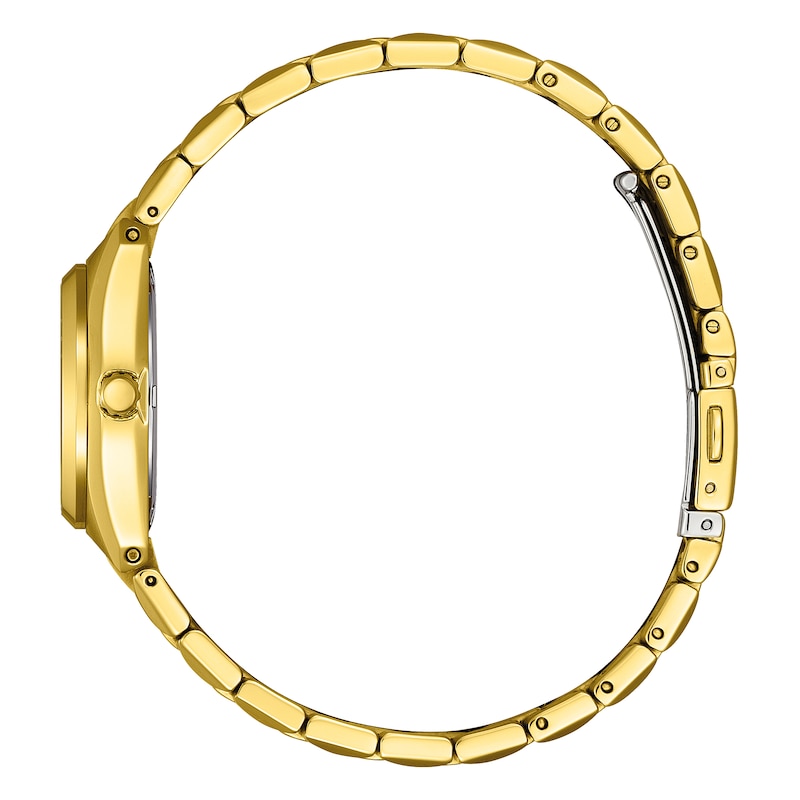 Main Image 2 of Citizen Eco-Drive Ladies' Blue Dial Gold Tone Bracelet Watch