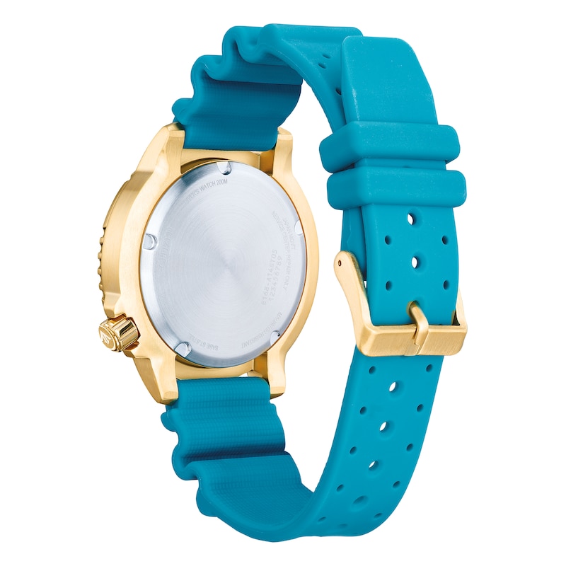 Main Image 3 of Citizen Eco-Drive Men's Promaster Diver Blue Polyurethane Strap Watch