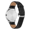 Thumbnail Image 3 of Citizen Eco-Drive Men's Silver Dial Black Leather Strap Watch