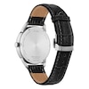 Thumbnail Image 2 of Citizen Eco-Drive Men's Silver Dial Black Leather Strap Watch