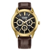 Thumbnail Image 0 of Citizen Eco-Drive Men's Black Dial Brown Leather Strap Watch