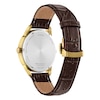 Thumbnail Image 3 of Citizen Eco-Drive Men's Black Dial Brown Leather Strap Watch