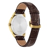 Thumbnail Image 2 of Citizen Eco-Drive Men's Black Dial Brown Leather Strap Watch