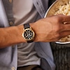 Thumbnail Image 5 of Citizen Eco-Drive Men's Black Dial Brown Leather Strap Watch