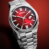 Thumbnail Image 6 of Citizen Automatic Tsuyosa Red Dial Stainless Steel Bracelet Watch