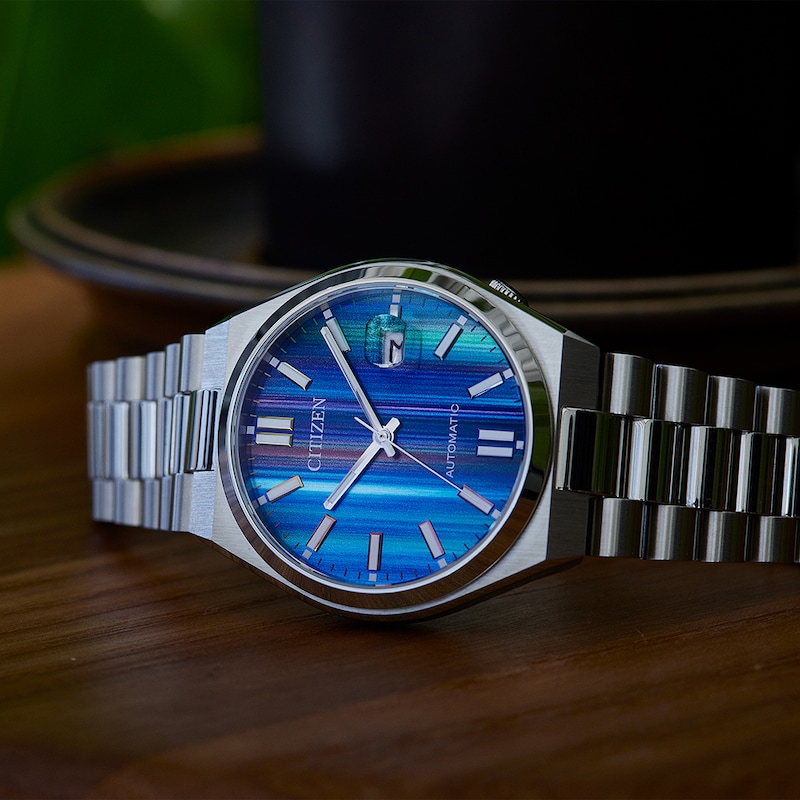 Main Image 5 of Citizen Automatic Tsuyosa Multi Colour Dial Stainless Steel Bracelet Watch