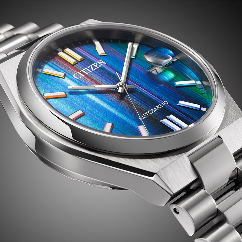 Main Image 7 of Citizen Automatic Tsuyosa Multi Colour Dial Stainless Steel Bracelet Watch