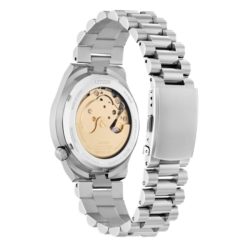 Main Image 2 of Citizen Automatic Tsuyosa Men's Teal Ombré Dial Stainless Steel Bracelet Watch