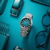 Thumbnail Image 7 of Citizen Automatic Tsuyosa Men's Teal Ombré Dial Stainless Steel Bracelet Watch