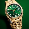 Thumbnail Image 6 of Citizen Automatic Tsuyosa Green Dial Gold Tone Stainless Steel Bracelet Watch