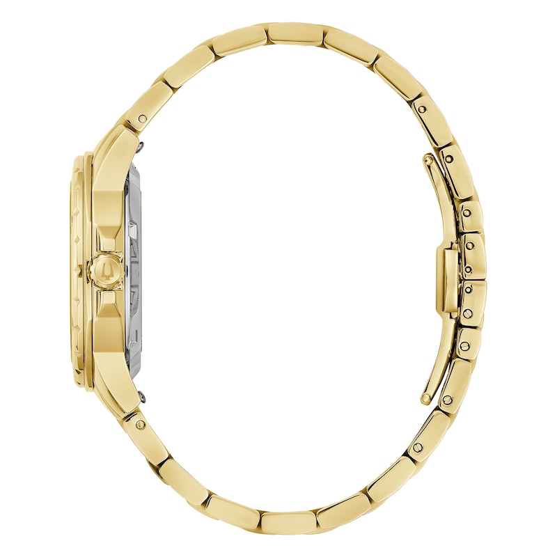 Main Image 2 of Bulova Marine Star Ladies' Black Mother of Pearl Dial Bracelet Watch