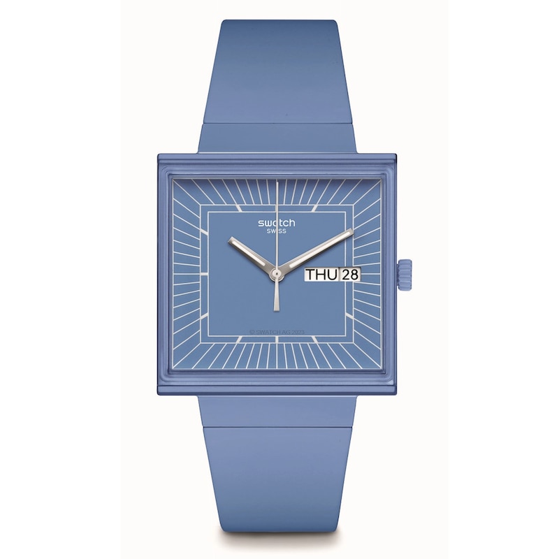 Swatch What If… Sky? Biosourced Material Strap Watch