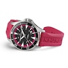 Thumbnail Image 2 of Hamilton Khaki Navy Scuba Men's Pink Rubber Strap Watch
