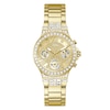 Thumbnail Image 1 of Guess Ladies' Gold Tone Stone Set Bracelet Watch