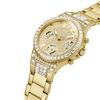 Thumbnail Image 3 of Guess Ladies' Gold Tone Stone Set Bracelet Watch