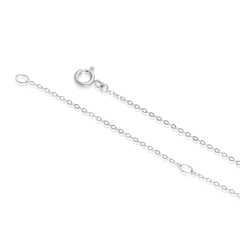 Main Image 3 of Sterling Silver Rose Quartz 3D Heart Pendant 16+2" Necklace
