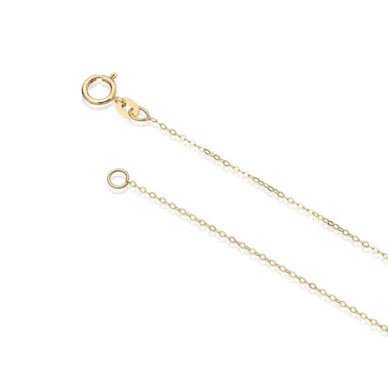 Main Image 3 of 9ct Yellow Gold Merano Glass Multicoloured Drop Pendant 18" Necklace