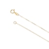 Thumbnail Image 3 of 9ct Yellow Gold Pearl & Turquoise Coloured Stone Drop Pendant 18" Necklace
