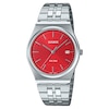 Thumbnail Image 1 of Casio Collection MTP-B145D-4A2VEF Red Dial Stainless Steel Watch
