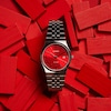 Thumbnail Image 2 of Casio Collection MTP-B145D-4A2VEF Red Dial Stainless Steel Watch