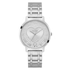 Thumbnail Image 1 of Guess Ladies' Stone Set Heart Detail Dial Stainless Steel Bracelet Watch