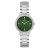 Thumbnail Image 1 of Guess Ladies' Green Dial Stainless Steel Bracelet Watch