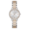 Thumbnail Image 1 of Guess Ladies' Stone Set Silver Dial Two Tone Bracelet Watch