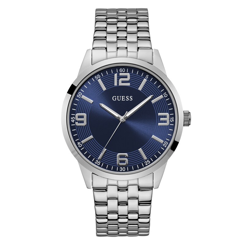 Main Image 1 of Guess Men's Blue Dial Stainless Steel Bracelet Watch