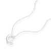 Thumbnail Image 2 of Sterling Silver 'C' Initial Necklace