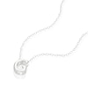 Thumbnail Image 2 of Sterling Silver 'G' Initial Necklace