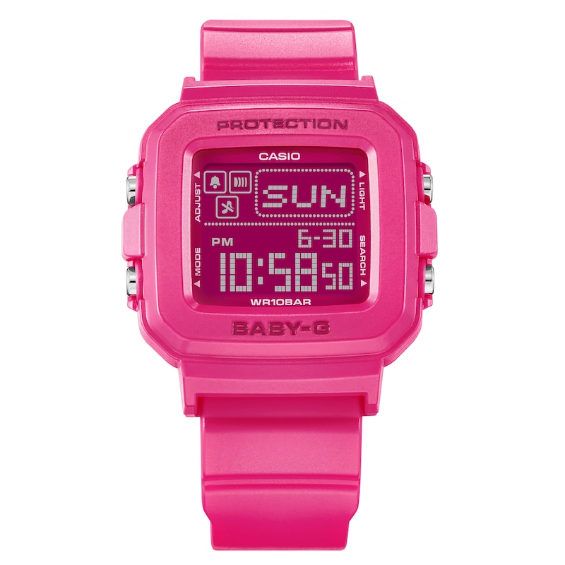 Main Image 1 of Casio Baby-G BGD-10K-4ER Ladies' Pink Strap Watch
