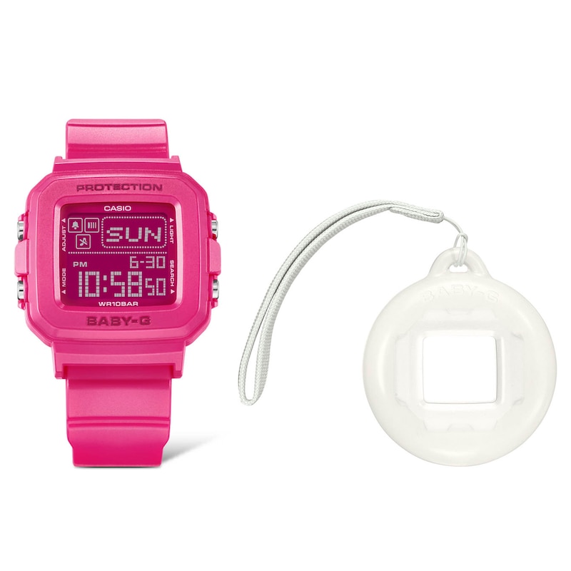 Main Image 2 of Casio Baby-G BGD-10K-4ER Ladies' Pink Strap Watch