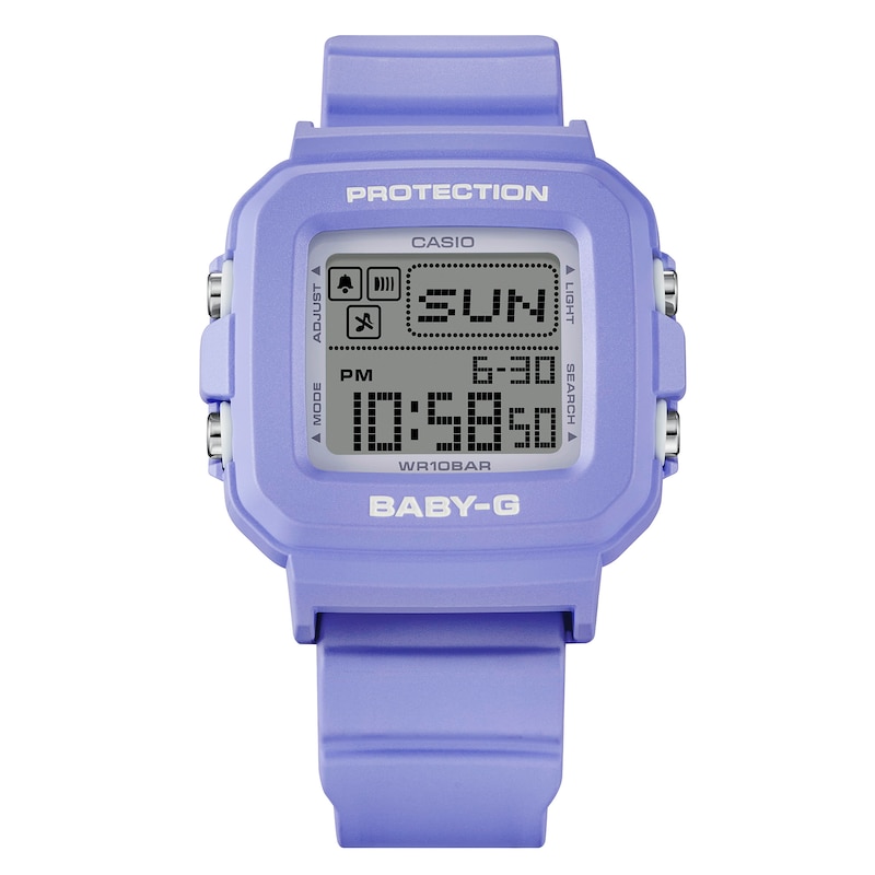Main Image 1 of Casio Baby-G BGD-10K-6ER Ladies' Purple Strap Watch