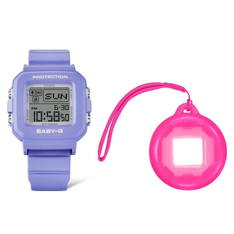 Main Image 2 of Casio Baby-G BGD-10K-6ER Ladies' Purple Strap Watch