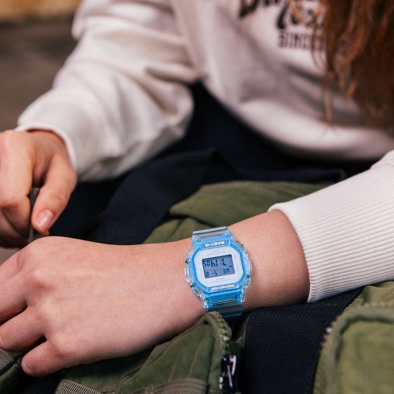 Main Image 8 of Casio Baby-G BGD-565SJ-2ER Women's Light Blue Strap Watch