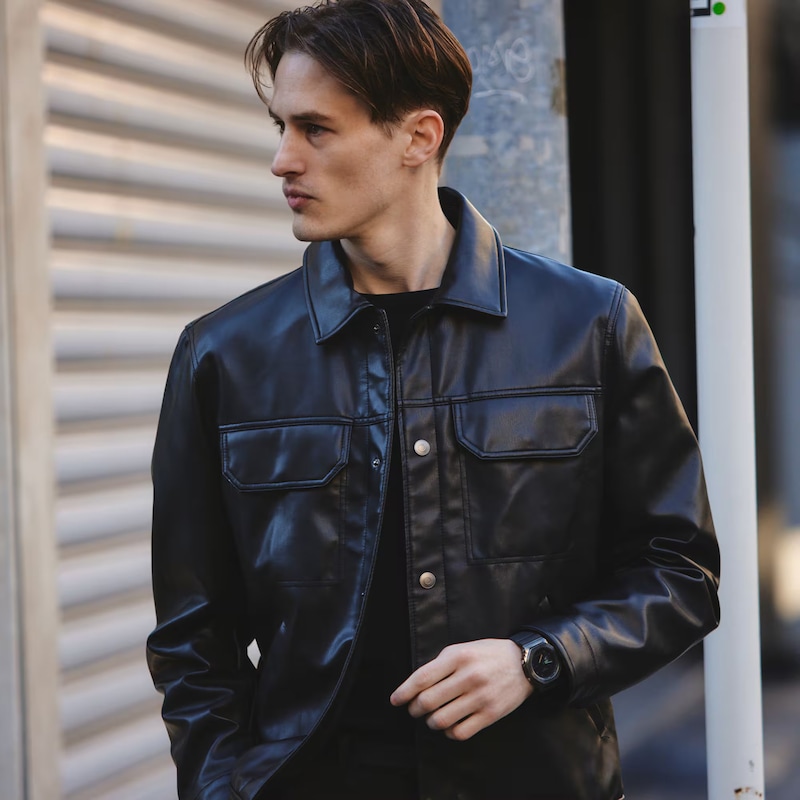 Main Image 6 of Casio G-Shock GM-2100BB-1AER Men's Black Resin Strap Watch