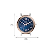 Thumbnail Image 6 of Fossil Carlie Ladies' Blue MOP Dial Tan Leather Strap Watch
