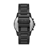 Thumbnail Image 4 of Armani Exchange Men's Black Dial Black Tone Bracelet Watch & Bracelet Set