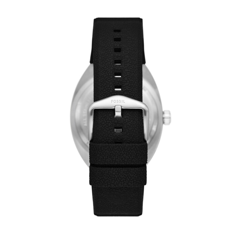 Main Image 3 of Fossil Breaker Men's Black Wave Dial Stainless Steel Bracelet Watch