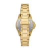 Thumbnail Image 2 of Fossil Blue Dive Ladies' White Dial Gold Tone Stainless Steel Watch